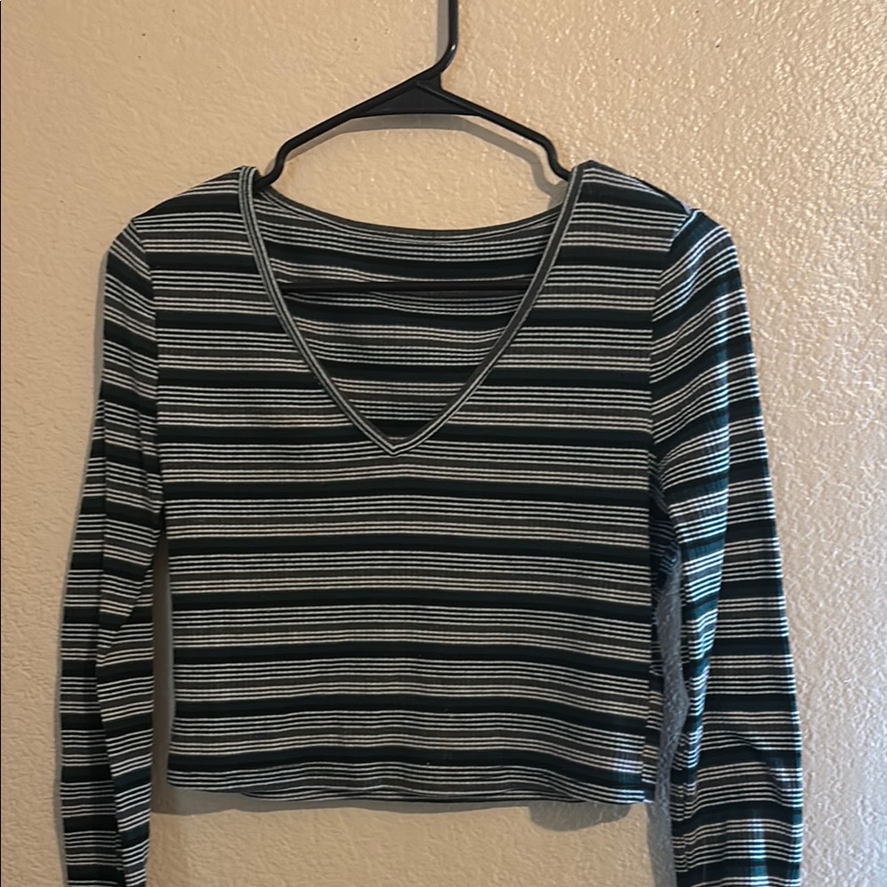 SHEIN  Fitted Crop Blouse